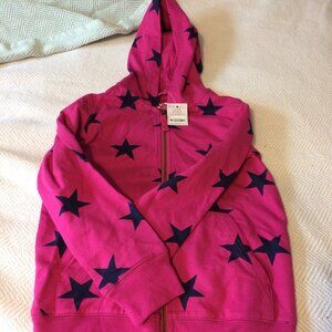 Primary 6-7T Pink Star Hoodie - New with tags
